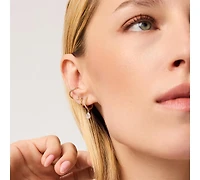 Ana Luisa Delicate Huggie Hoops - Elise