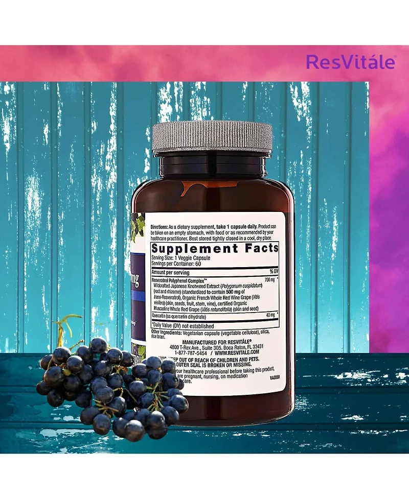 ResVitale ResVitale Resveratrol 500mg