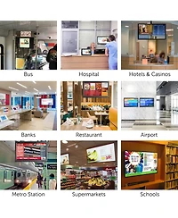 inch Digital Signage Screen & Cloud Management Service for Business