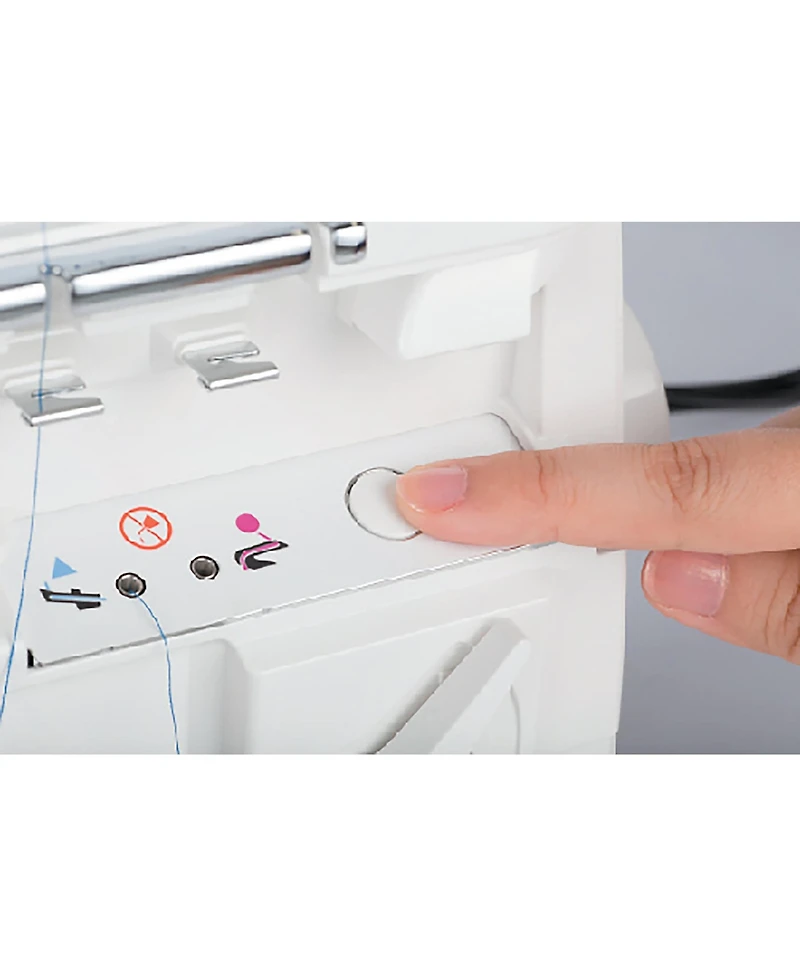 Mo-1000 2/3/4 Air Threading Overlock Serger Sewing Machine