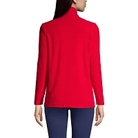 Lands' End Women's Tall Anyweather Fleece Full Zip Jacket