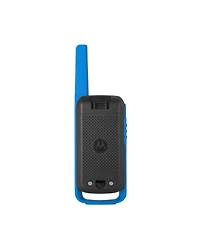 Motofrs Motorola Solutions T270TP 25 mi. Two-Way Radio Black/Blue 3-Pack