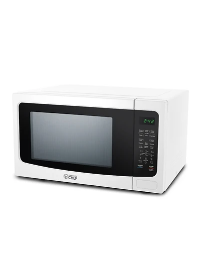 1.6 Cu. Ft. Counter Top Microwave,White