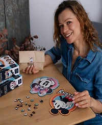 Trefl Wood Craft 160 Piece Wooden Puzzle - Disney's Mickey Mouse