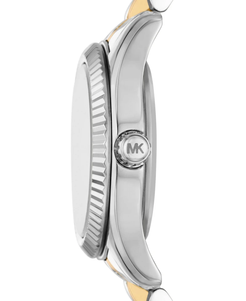 Michael Kors Women's Lexington Three-Hand Two-Tone Stainless Steel Watch 26mm