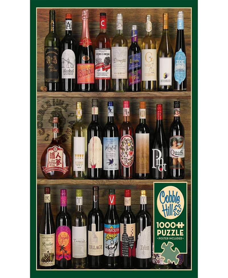 Cobble Hill- Wine alphabet Puzzle