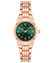 Anne Klein Women's Quartz Rose Gold-Tone Alloy Watch, 26mm