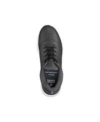 Johnston & Murphy Men's Miles U-Throat Leather Lace-Up Sneakers