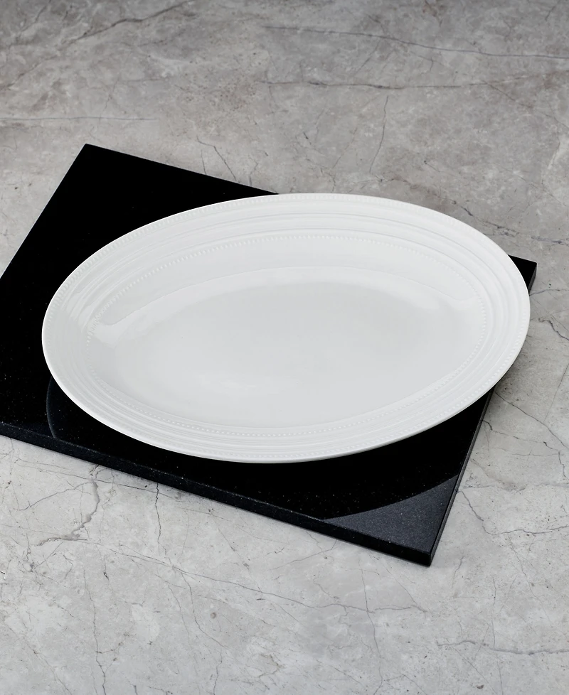 Mikasa Kamryn Vegan Bone Chip Resistant 14" Oval Platter
