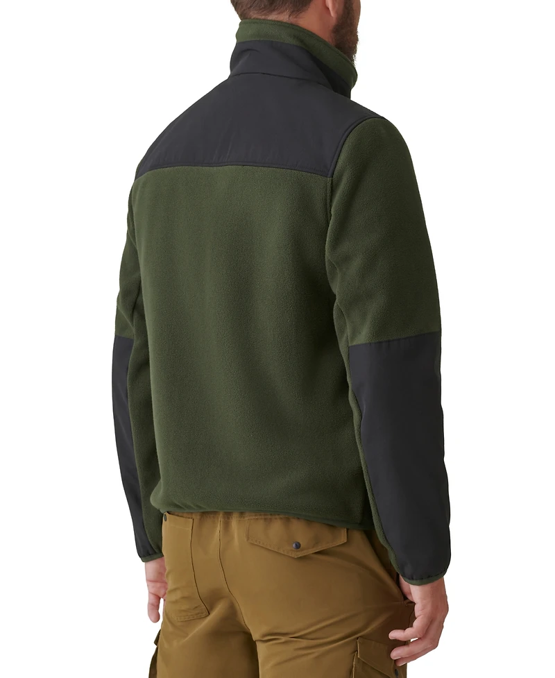 Bass Outdoor Men's B-Warm Insulated Full-Zip Fleece Jacket