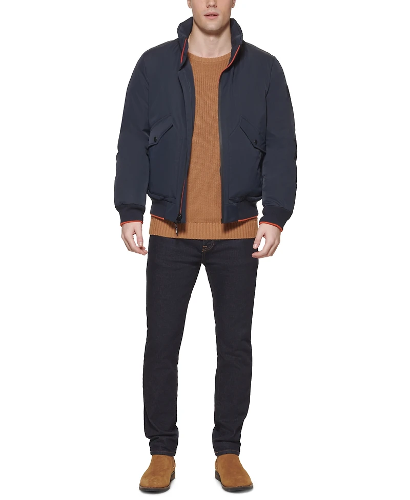 Tommy Hilfiger Men's Flex Performance Zip-Front Bomber Jacket