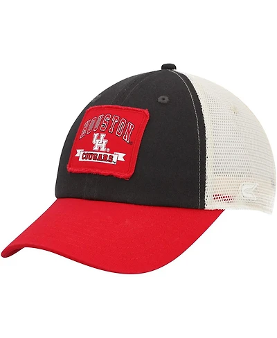 Men's Colosseum Charcoal Houston Cougars Objection Snapback Hat