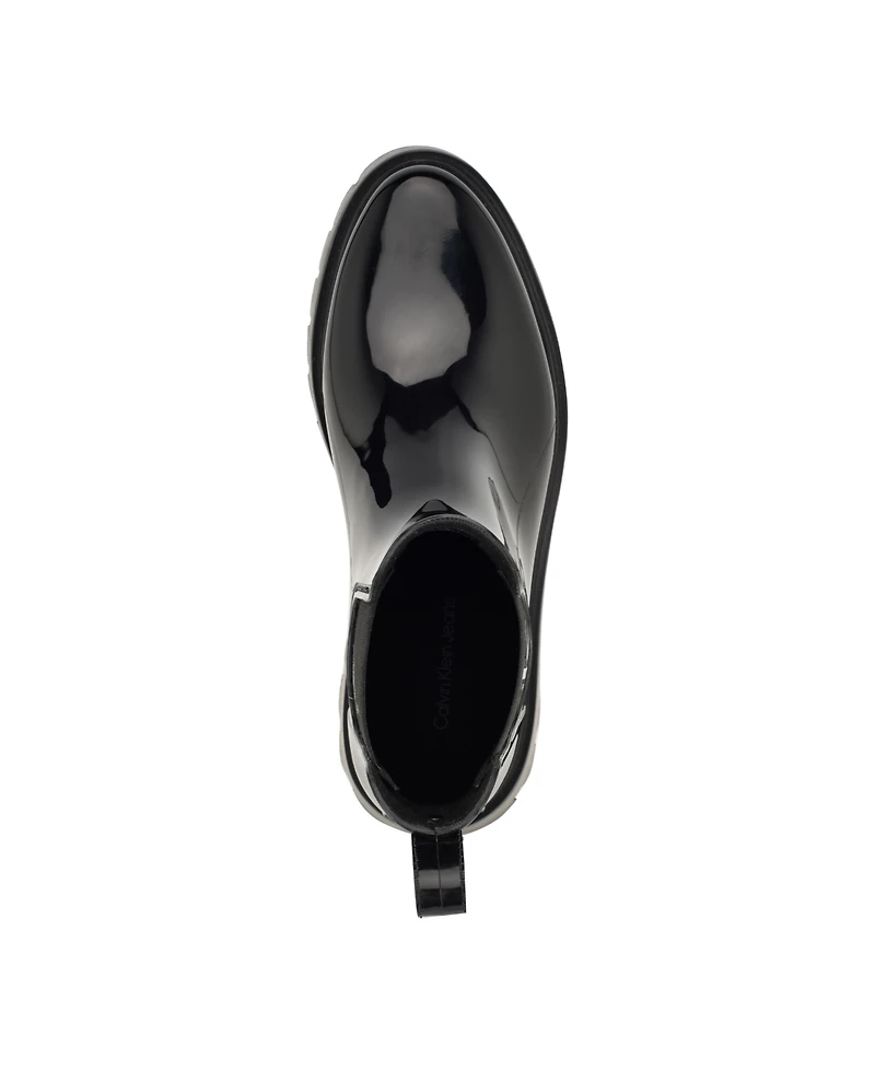 Calvin Klein Women's Wende Lug Sole Rain Boots