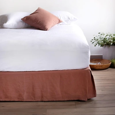 100% French Linen Bedskirt