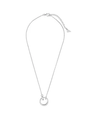 Sterling Forever Genuine Mother of Pearl Mishel Interlocking Necklace