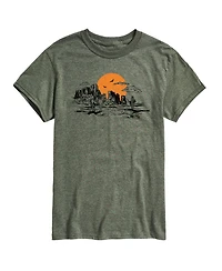 Airwaves Men's Mountain Sun Short Sleeve T-shirt