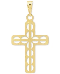 Cross Pendant in 14k Yellow Gold