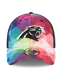 Men's and Women's New Era Multicolor, Black Carolina Panthers 2023 Nfl Crucial Catch 39THIRTY Flex Hat