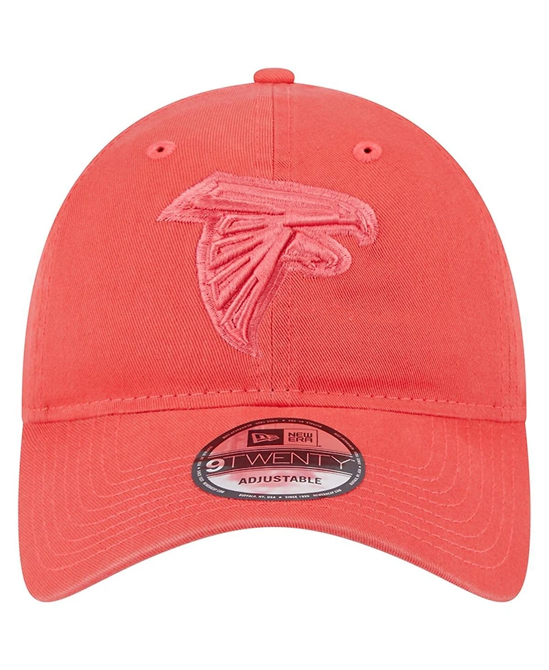 Men's New Era Red Atlanta Falcons Core Classic 2.0 Brights 9TWENTY Adjustable Hat