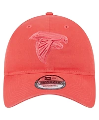 Men's New Era Red Atlanta Falcons Core Classic 2.0 Brights 9TWENTY Adjustable Hat