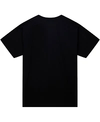 Men's Mitchell & Ness Allen Iverson Black Philadelphia 76ers Hardwood Classics Bling Concert Player T-shirt