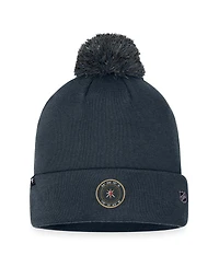 Men's Fanatics Charcoal Vegas Golden Knights Nhl Draft Cuffed Knit Hat with Pom