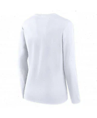 Women's Fanatics White Boston Red Sox Long Sleeve T-shirt