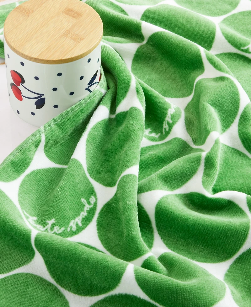 kate spade new york Joy Dot Kitchen Towels 2 Pack Set, 17" x 28"