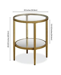 Hera Antique Round Side Table