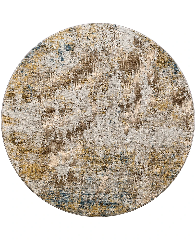 Surya Reina Ren-2312 5'3" x 5'3" Round Area Rug