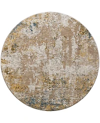 Surya Reina Ren-2312 5'3" x 5'3" Round Area Rug