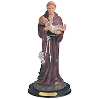Fc Design 12"H Saint Anthony Statue Anthony of Padua Holy Figurine Religious Decoration Home Decor Perfect Gift for House Warming, Holidays and Birthd