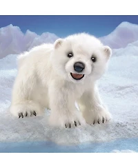 Folkmanis Soft Polar Bear Hand Puppet