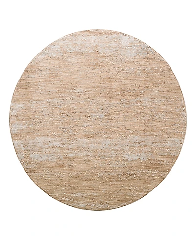 Livabliss Masterpiece High-Low Mpc-2318 6'7" x Round Area Rug