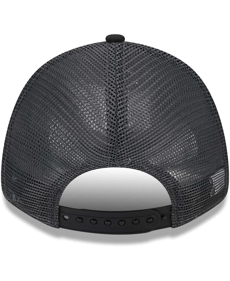 Big Boys and Girls New Era Graphite Las Vegas Raiders Reflect 9FORTY Adjustable Hat