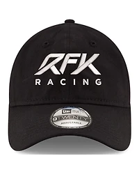 Men's New Era Black Roush Fenway Keselowski Racing Enzyme Washed 9TWENTY Adjustable Hat