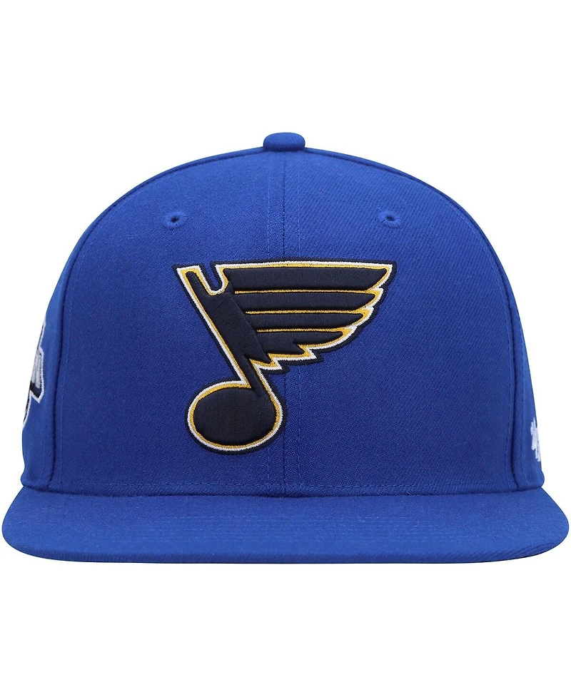 Men's '47 Brand Blue St. Louis Blues Sure Shot Captain Snapback Hat