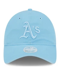 Women's New Era Light Blue Oakland Athletics Doscientos Core Classic 9TWENTY Adjustable Hat