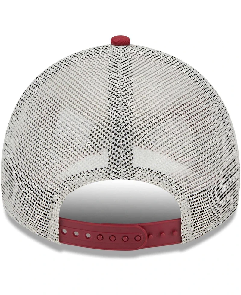 Men's New Era Burgundy Washington Commanders Property Trucker 9TWENTY Adjustable Hat