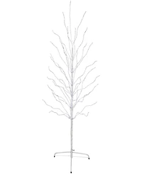 Northlight 5' Light Emitting Diode (Led) Lighted Birch Christmas Twig Tree Cool Lights