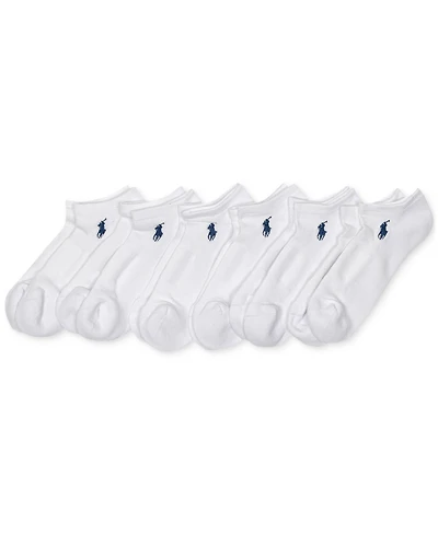 Polo Ralph Lauren Women's 6-Pk. Cushion Low-Cut Socks