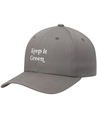 Men's tentree Olive Keep It Green Elevation Snapback Hat