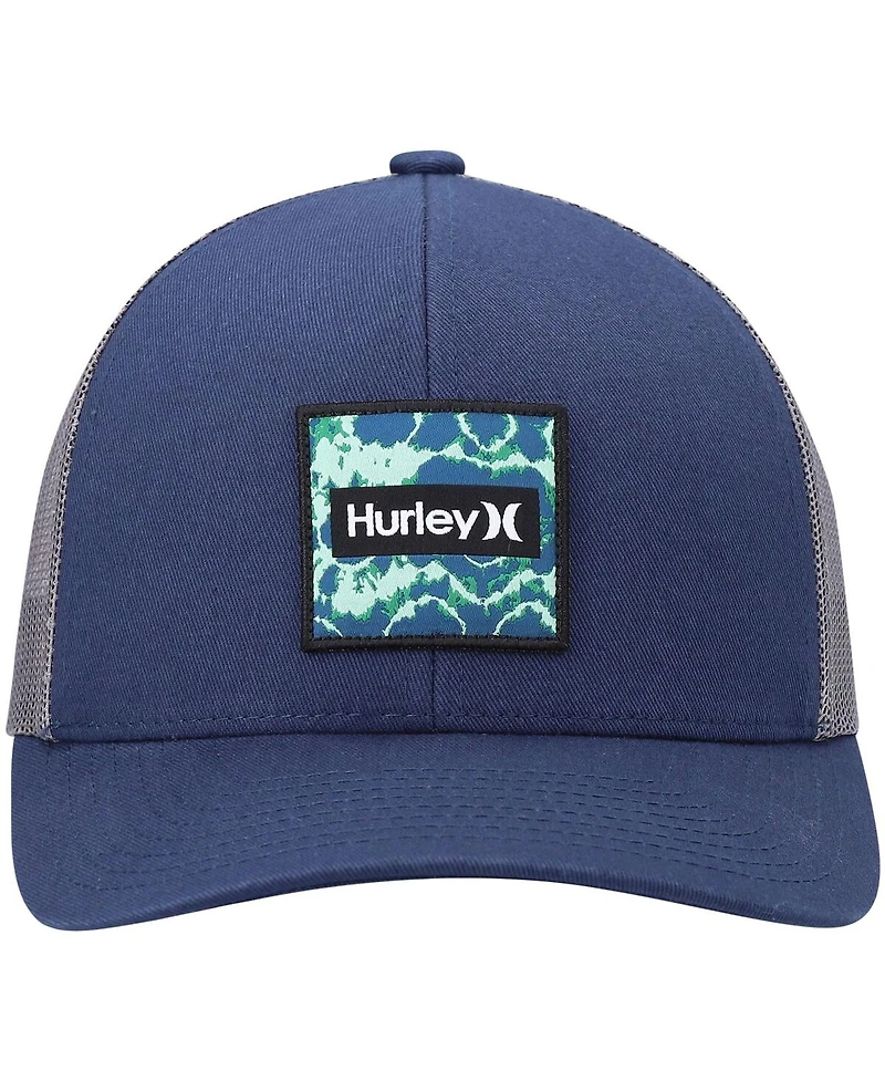 Men's Hurley Navy Seacliff Trucker Snapback Hat