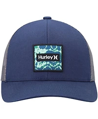 Men's Hurley Navy Seacliff Trucker Snapback Hat