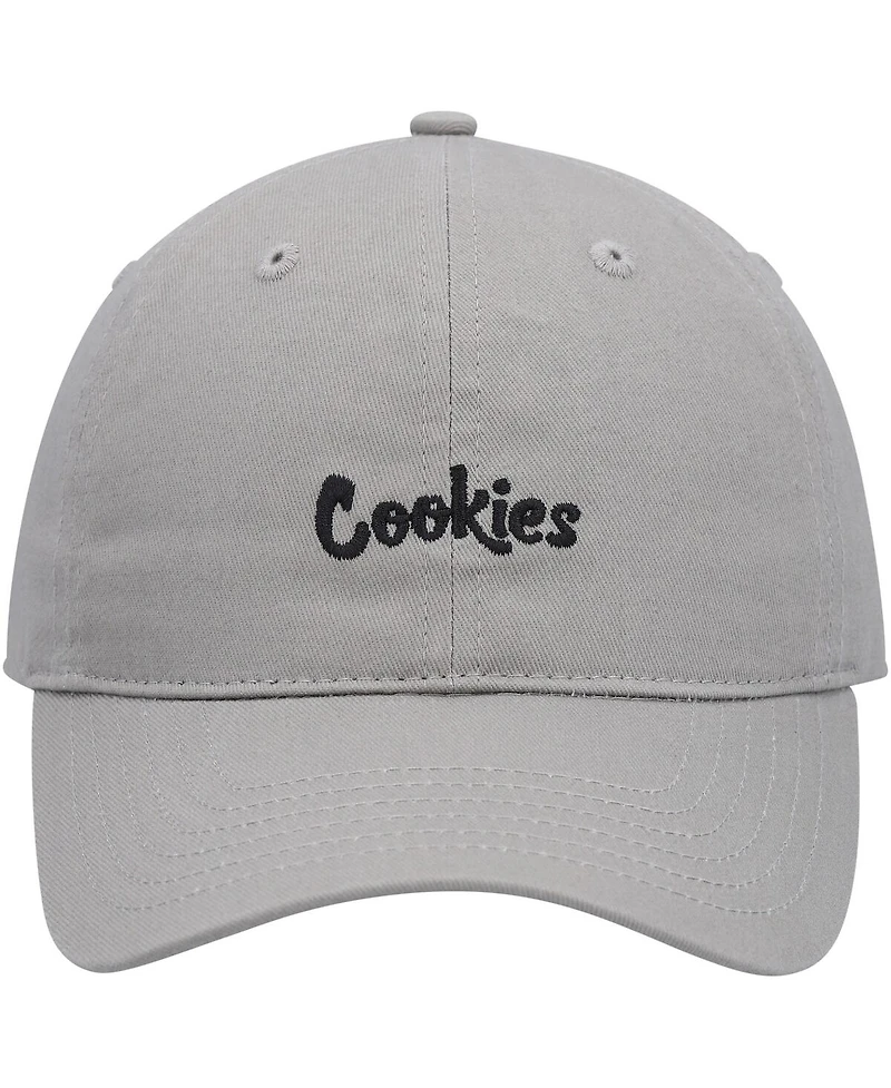 Men's Cookies Gray Original Dad Adjustable Hat