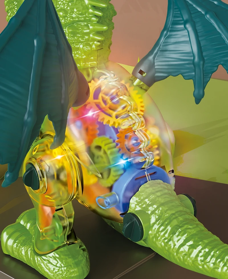 Flipo Constructosaur Dragon Motorized Diy Playset