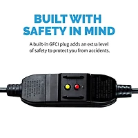 Newair Outdoor Misting Fan and Pedestal Fan Combination, 600 sq. ft. With 3 Fan Speeds and Sturdy All Metal Design, Connects Directly to Your Hose