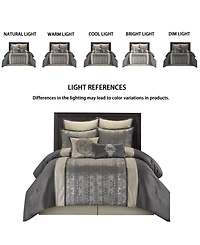 Stratford Park Arabesque 8-Piece Comforter Set, California King