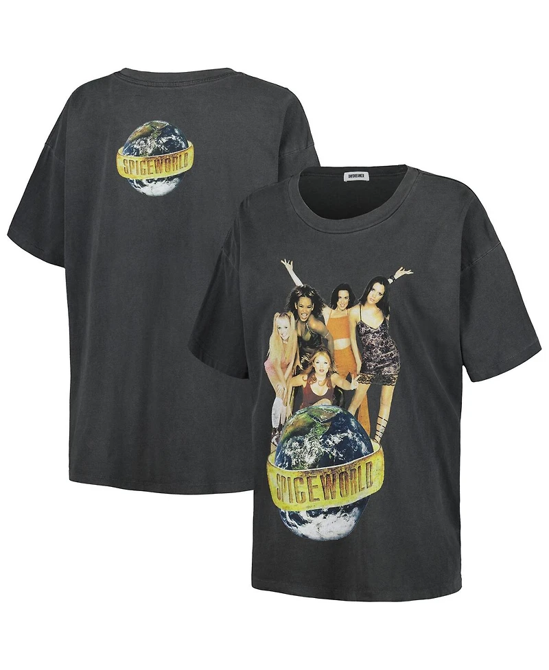 Women's Daydreamer Black Spice Girls Spiceworld Graphic T-shirt