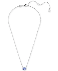 Swarovski Constella Silver-Tone Crystal Necklace, 17-3/4"